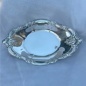 COMMUNITY SILVER PLATE CANDY DISH